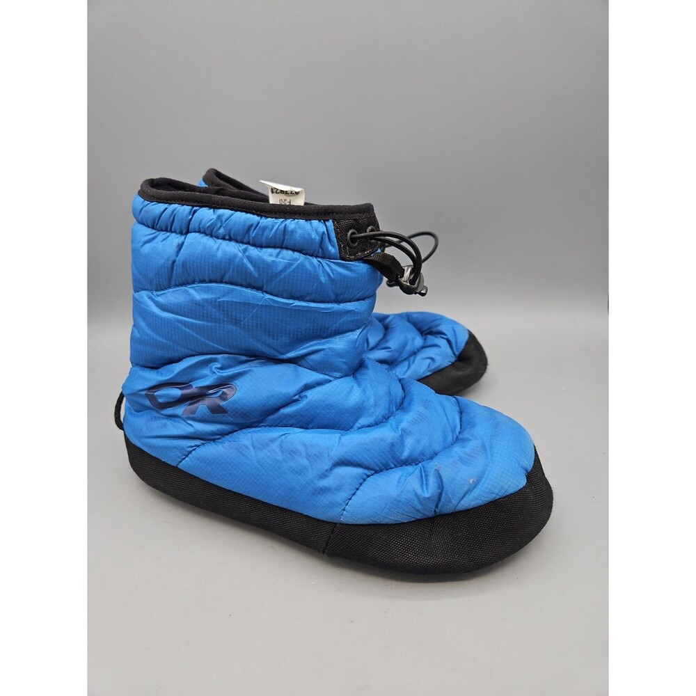 Outdoor Research Tundra Aerogel Bootie Women Sz XS 5-6 Insulated Pull On Blue